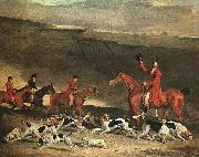 Benjamin Marshall Francis Dukinfield Astley and his Harriers oil painting artist